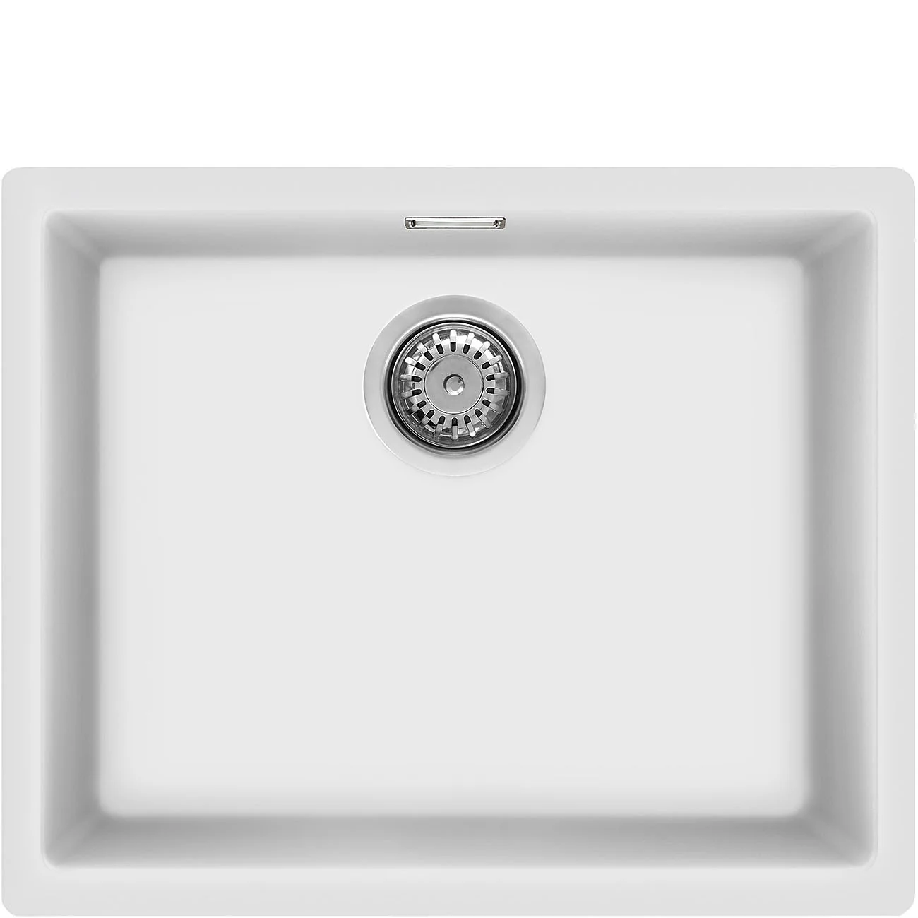 56cm Quadra Single bowl sink - Image 7