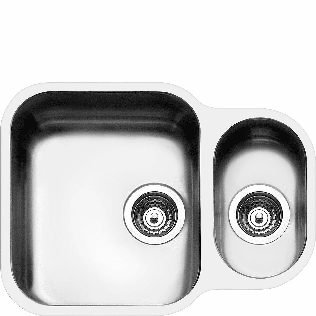 58cm Alba 1.5 Bowl Undermounted Sink - Image 3
