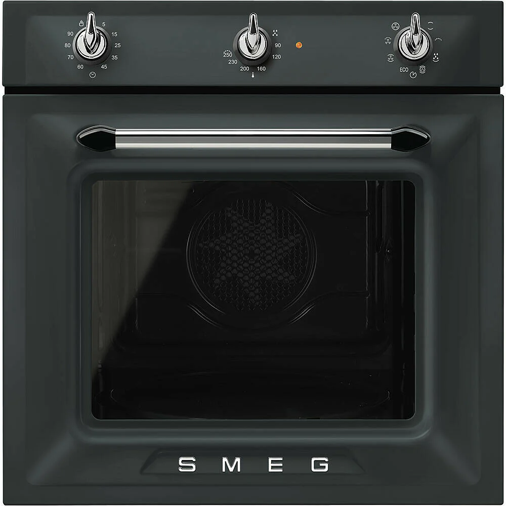60cm Victoria Multifuctional Single Oven Matte Black