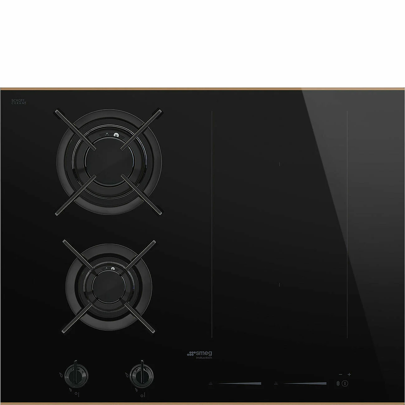 65cm Dolce Stil Novo mixed fuel Hob - Image 6