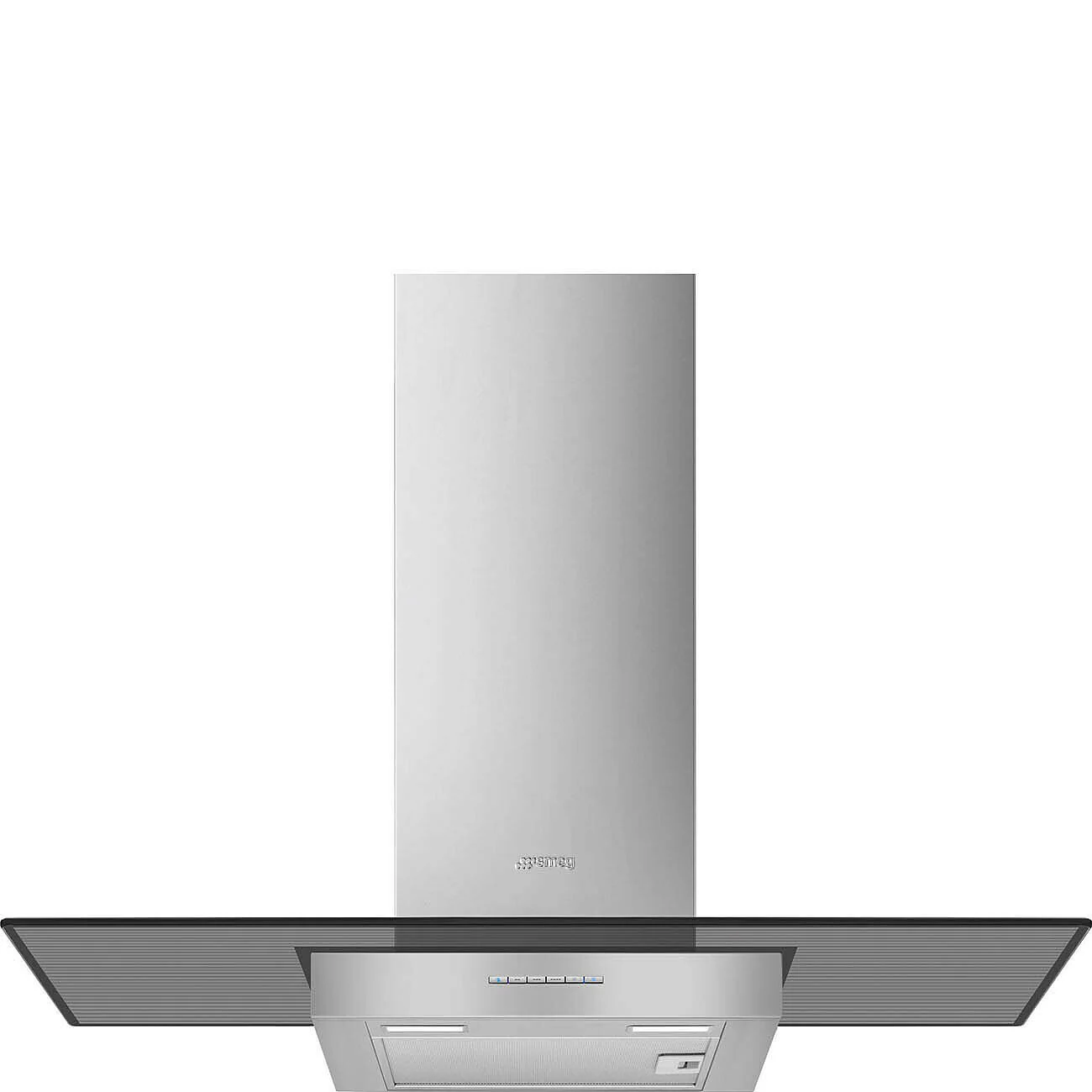 90cm Chimney Hood Stainless Steel & Glass - Image 3
