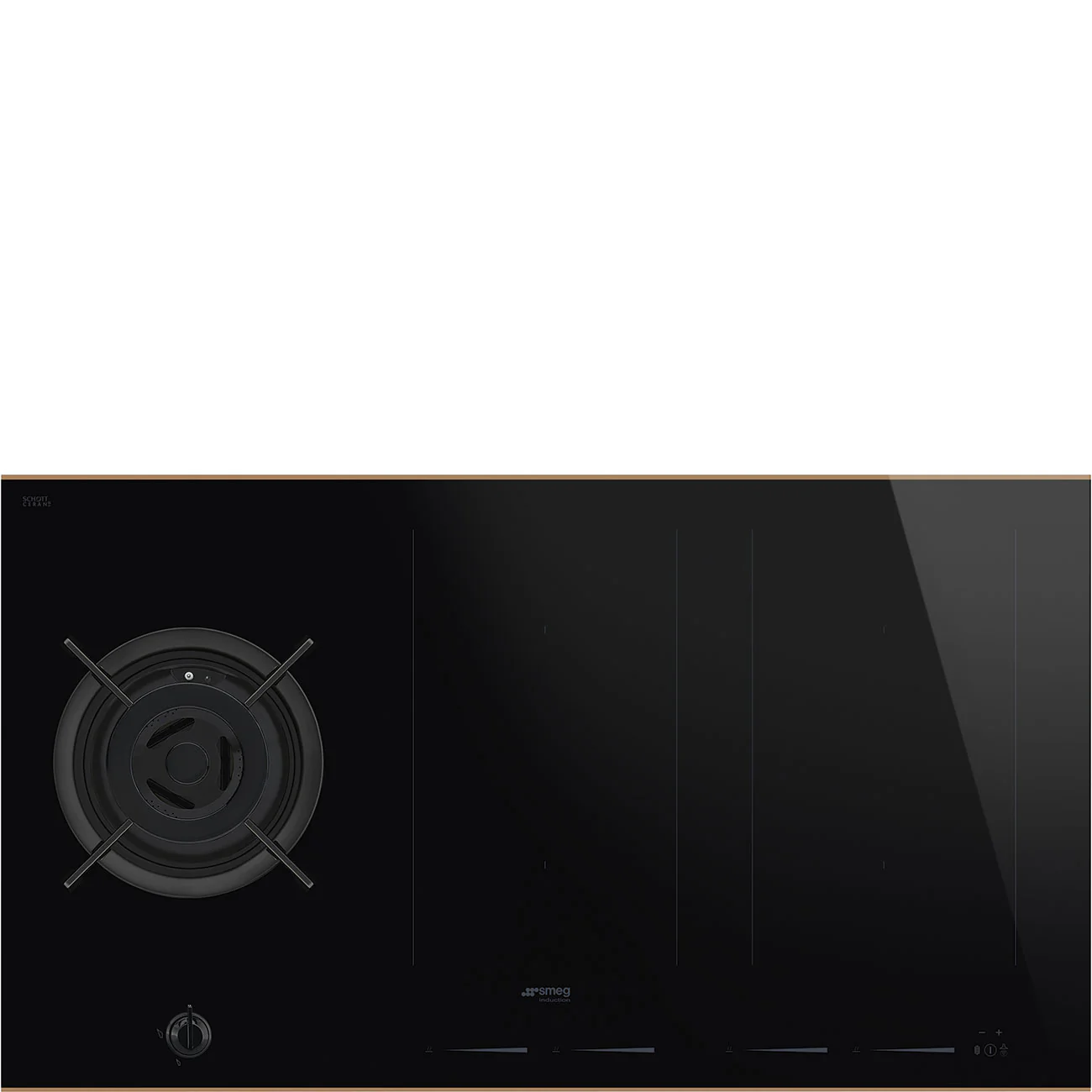 90cm Dolce Stil Novo mixed fuel Hob - Image 10