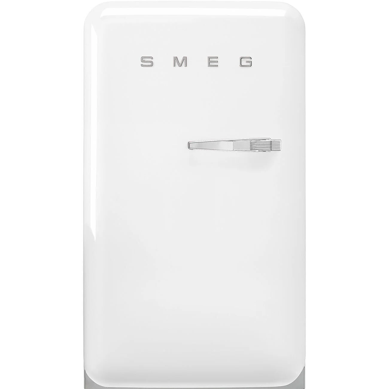 FAB10 55cm 50s Style Small Left Hand Hinge Fridge with Icebox - Image 3