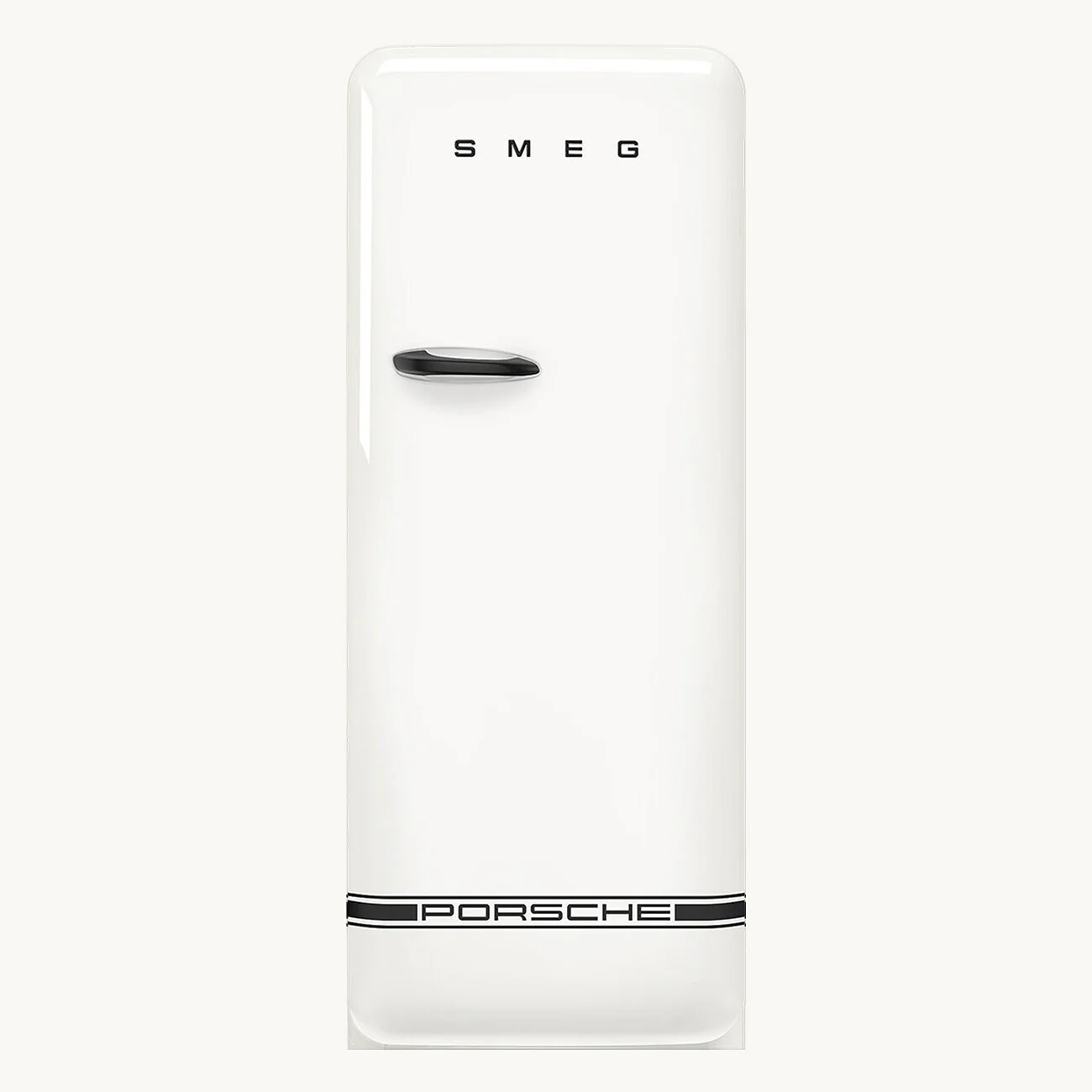 FAB28 60cm 50s Style Right Hand Hinge Fridge with Icebox in Porsche Carrara White - Image 5