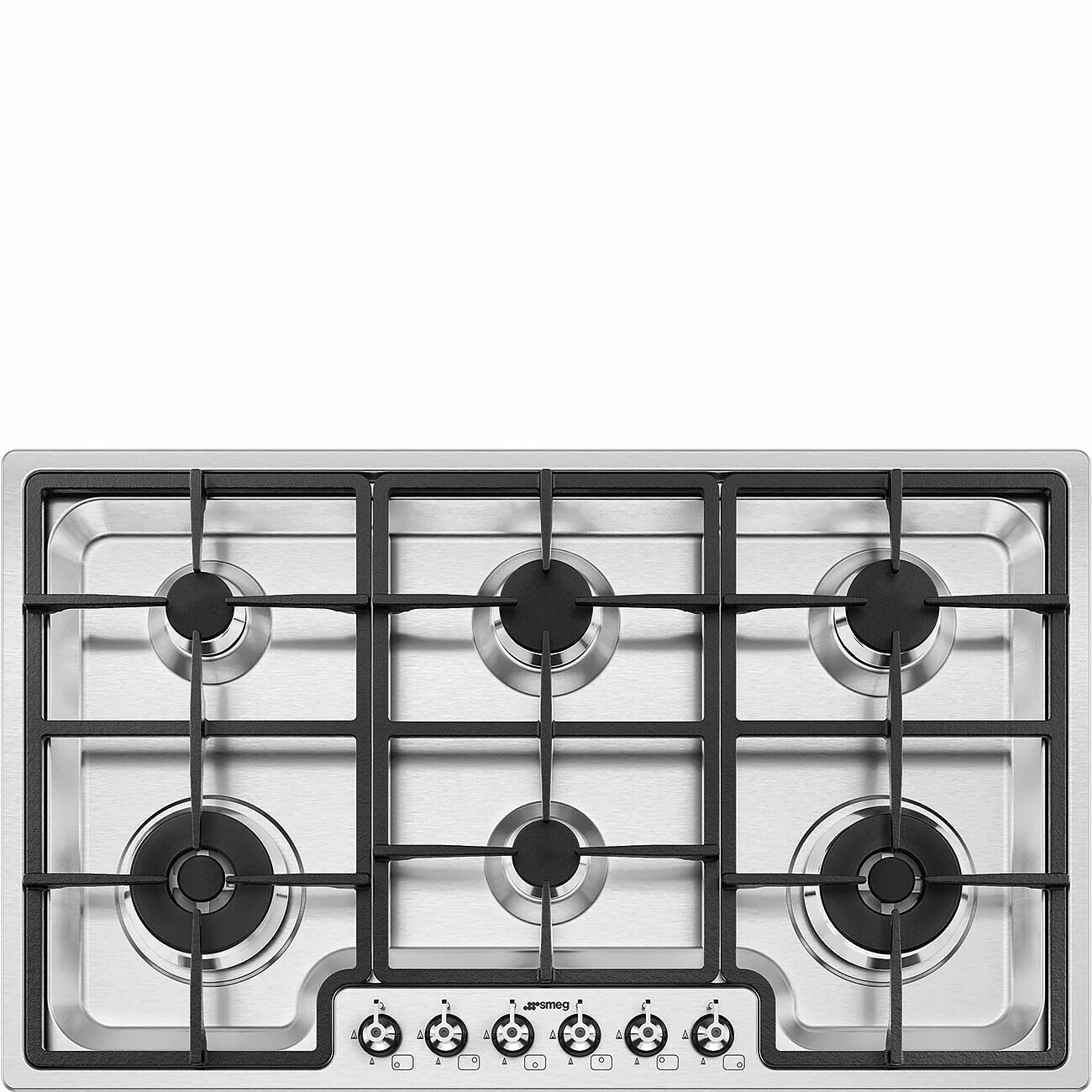 PGF962 90cm Classic Gas Hob Stainless Steel - Image 2