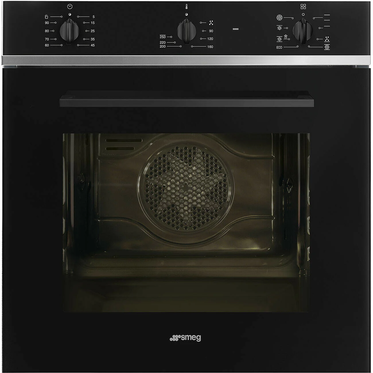 SF64M3TB 60cm Cucina Single Oven in Black - Image 6