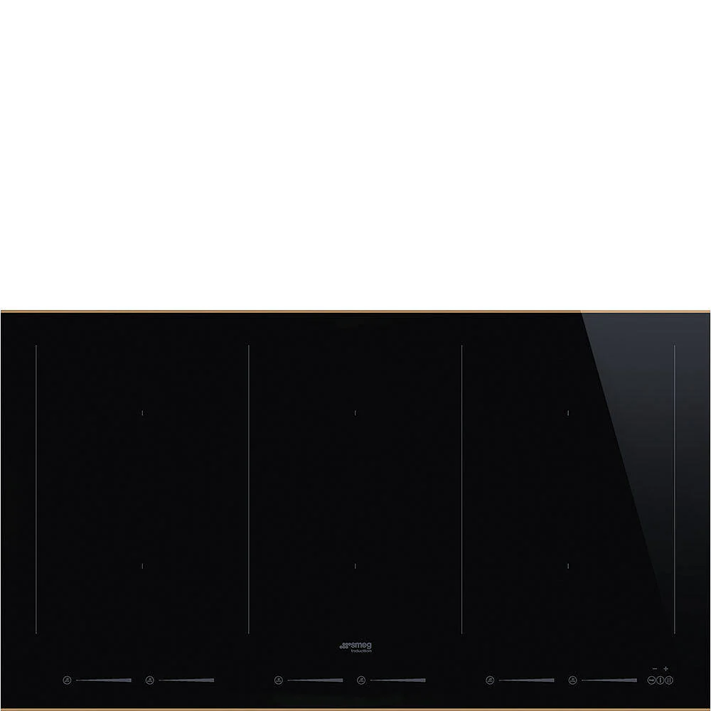 SIM693WLDR 90cm Dolce Stil Novo Induction Hob with Copper Trim - Image 3