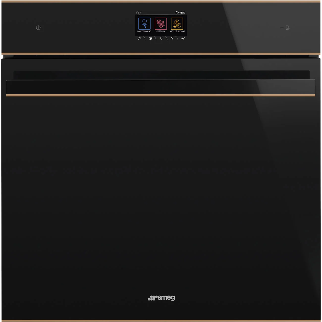 SOP6604S2PNR 60cm Dolce Stil Novo Pyrolytic SteamOne Oven Copper Trim - Image 14
