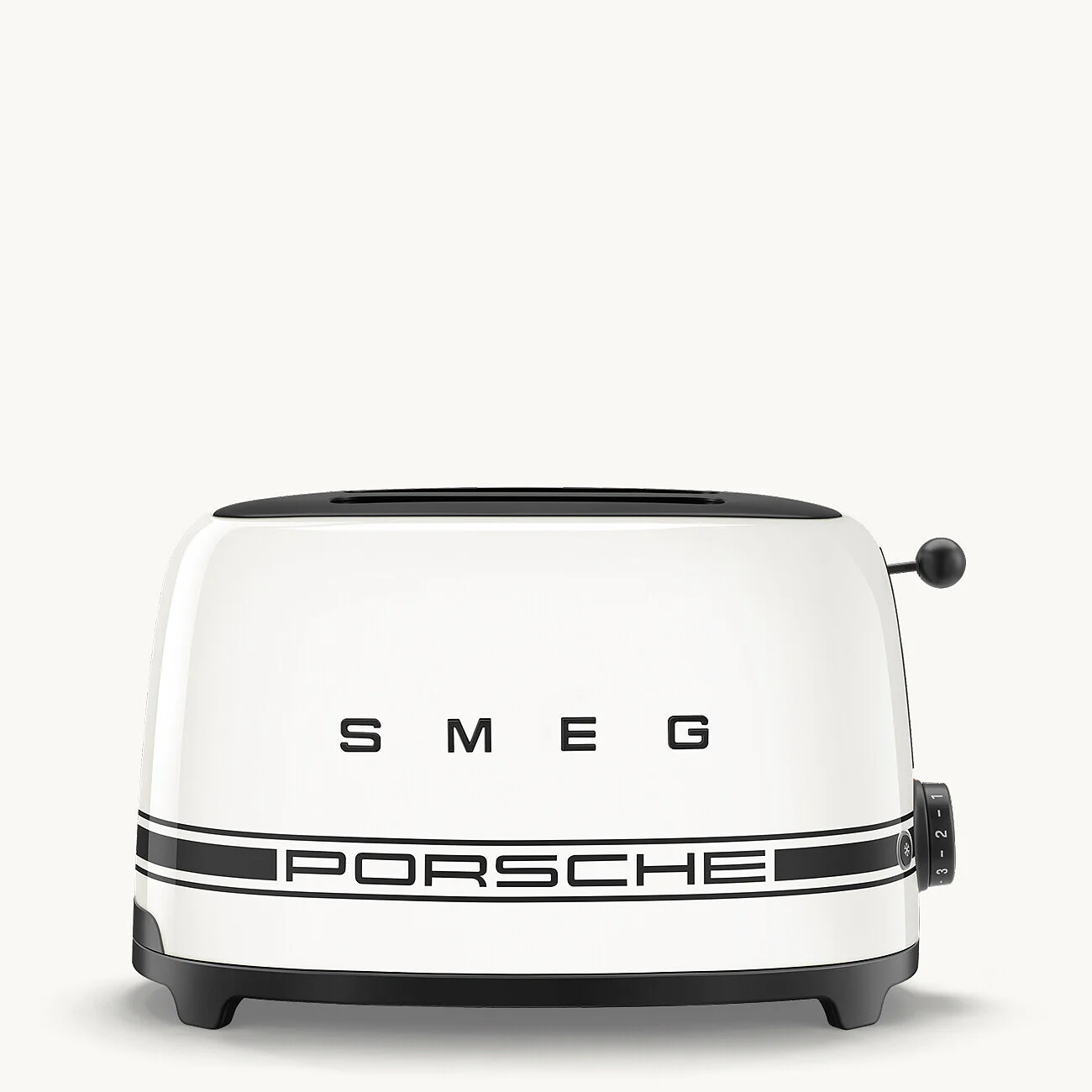 Two Slice Toaster in Porsche Carrara White - Image 4